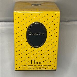 Dior Dolce Vita Eau de Toilette in Yellow Box